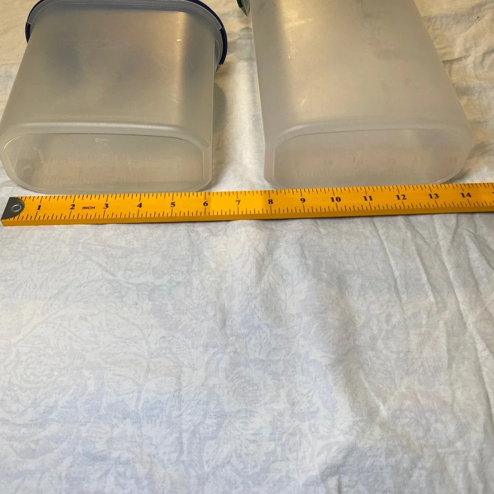 Tupperware‎ Modular Mates #3 & #5 Pantry Storage Containers 1613-21 1615-4